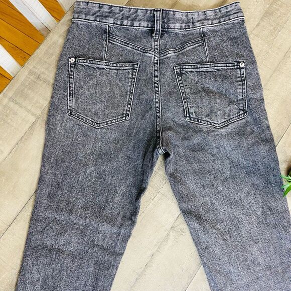 🚨Final Sale Anthropologie Pilcro Studd Ultra High Rise Straight Leg Jeans 27 P - Picture 12 of 12